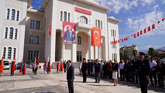 19 Eylül Gaziler Günü Seydikemer'de Törenle Kutlandı