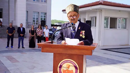 19 Eylül Gaziler Günü Seydikemer'de Törenle Kutlandı