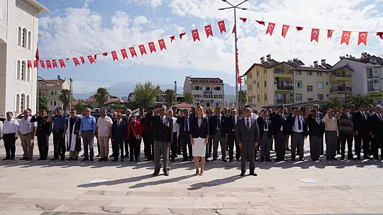 19 Eylül Gaziler Günü Seydikemer'de Törenle Kutlandı
