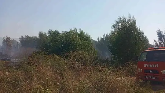 Tarım arazisinde çıkan yangın kontrol altına alındı