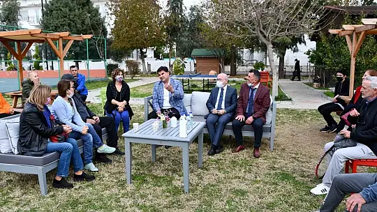 Tenis kortlarından dolayı Karaca'ya teşekkür ettiler