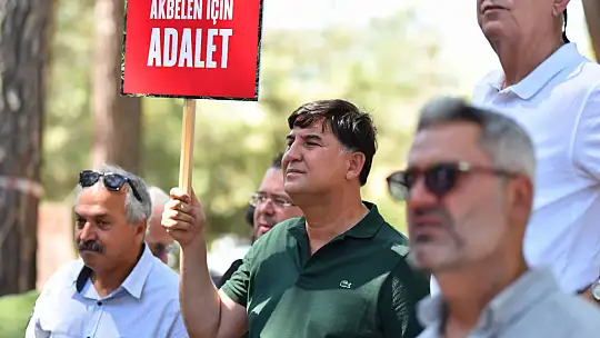 Başkan Alim Karaca, Akbelen'de