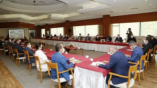 Orman Yangınlarıyla Mücadele Koordinasyon Kurulu Toplantısı yapıldı