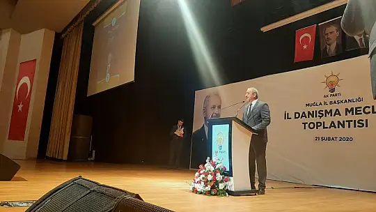 Binali Yıldırım AK Parti Muğla il Danışma Toplantısına Katıldı