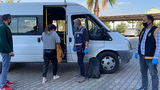 Fethiye'de 35 Göçmen yakalandı