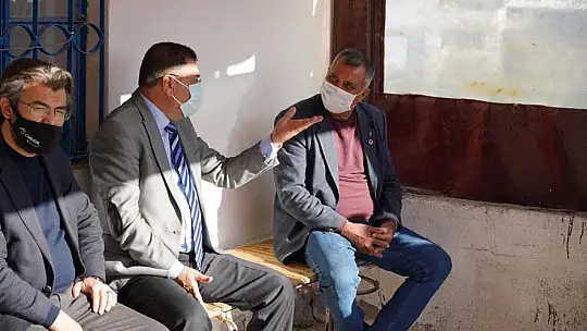 Başkan Tokat mahalle ziyaretlerini sürdürüyor