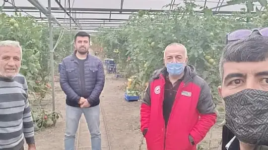 'Tarımsal üretimde çiftçimizin üreticilerimizin yanındayız'