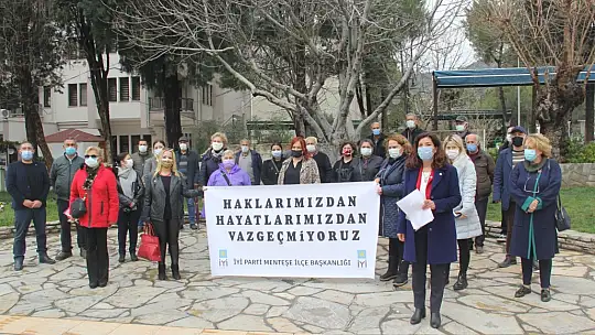 İYİ Parti Menteşe İlçe Başkanlığı, İstanbul Sözleşmesi'nin feshedilmesine tepki gösterdi