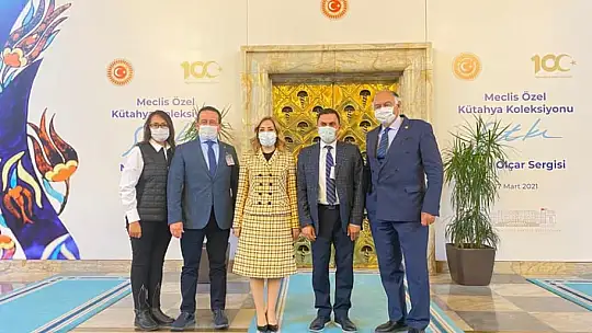 İlçe Başkanı Öztürk, Milletvekilleri Demir ve Gökcan'ı ziyaret etti