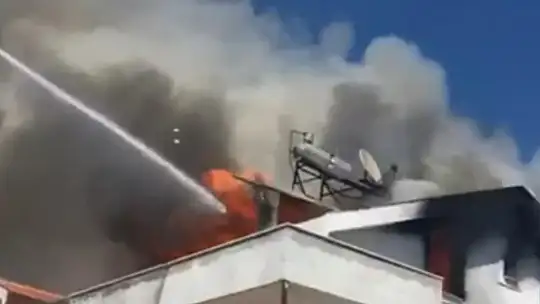 Yangının elektrik kontağından çıktığı tahmin ediliyor