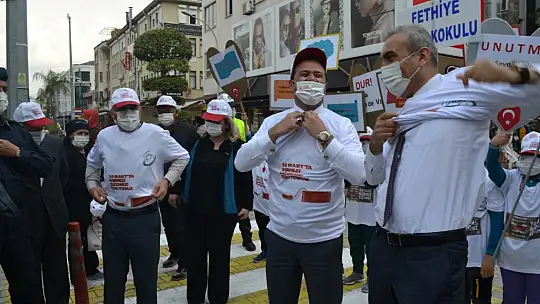 Fethiye'de yaya geçitlerine kırmızı çizgi uygulaması
