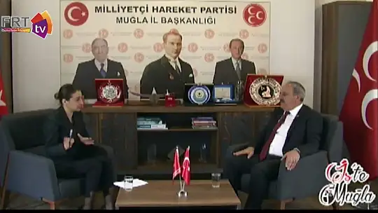 Korkmaz, FRT TV'de 'İş'te Muğla'nın konuğuydu