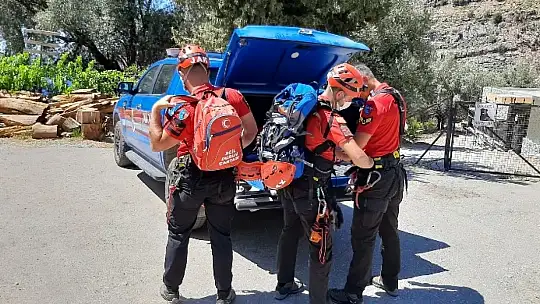 JAK Timinden Kelebekler Vadisi'nde kurtarma operasyonu