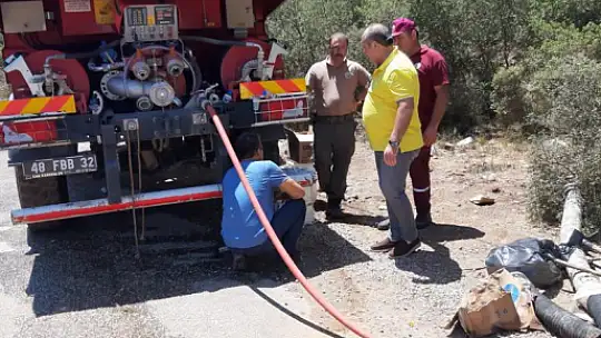 CHP Fethiye İlçe Örgütü yangın ekiplerini unutmadı
