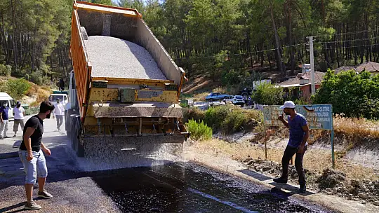 Seydikemer'de asfalt sezonu başladı