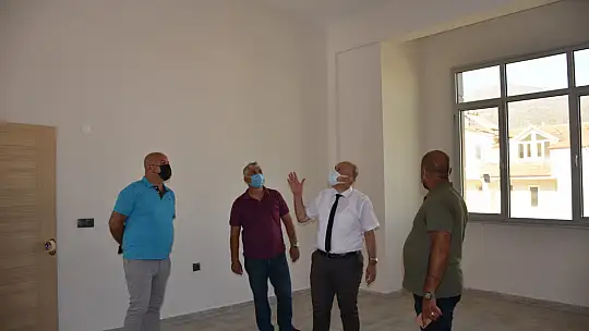 İlman'dan yapımı devam eden tesislere ziyaret
