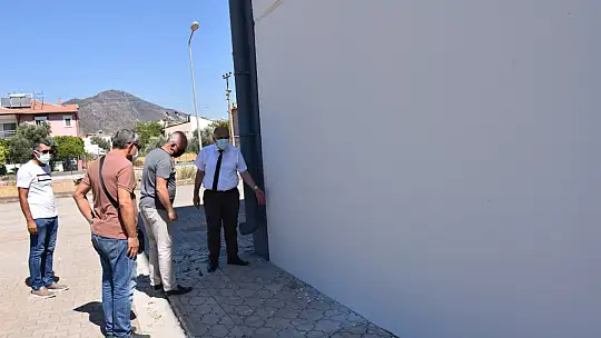 İlman'dan yapımı devam eden tesislere ziyaret