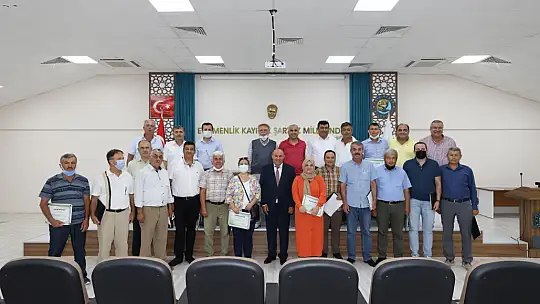 Seydikemer Belediyesi teşekkür belgesi vermeye devam ediyor