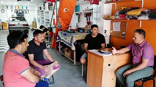 Kamil Mutlu Demirtaş, esnaf ziyaretlerine devam ediyor