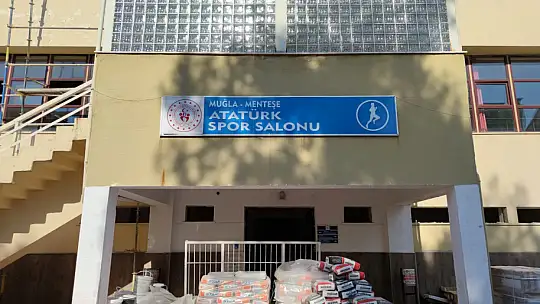 Muğla Atatürk Spor Salonu yenileniyor
