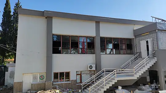 Muğla Atatürk Spor Salonu yenileniyor