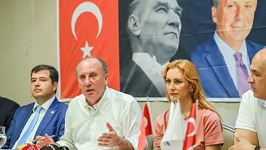 Genel Başkan İnce, 'Türkiye'ye yeni bir yol, yeni bir seçenek'