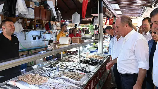 GENEL BAŞKAN İNCE, ESNAFIN SORUNLARINI DİNLEDİ