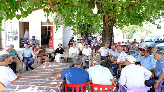 Ak Parti İl Başkanı Mete, Seydikemer'de Vatandaşların Taleplerini Dinledi