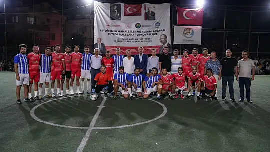SEYDİKEMER'E YAKIŞAN FUTBOL TURNUVASI SONA ERDİ