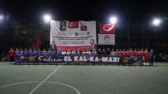 SEYDİKEMER'E YAKIŞAN FUTBOL TURNUVASI SONA ERDİ