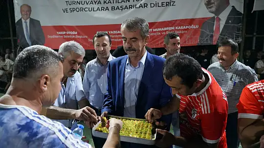 SEYDİKEMER'E YAKIŞAN FUTBOL TURNUVASI SONA ERDİ