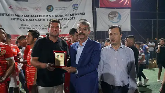 SEYDİKEMER'E YAKIŞAN FUTBOL TURNUVASI SONA ERDİ