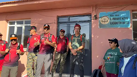 'Yaşasın Cumhuriyet' sesleri ile dağlar taşlar yankılandı