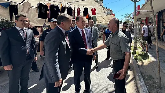 Vali İdris Akbıyık'ın Yatağan Ziyareti