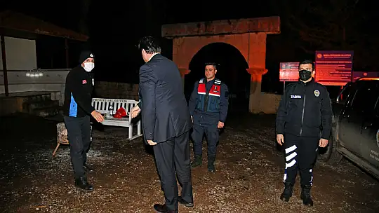 Karaca'dan yılbaşında anlamlı ziyaretler