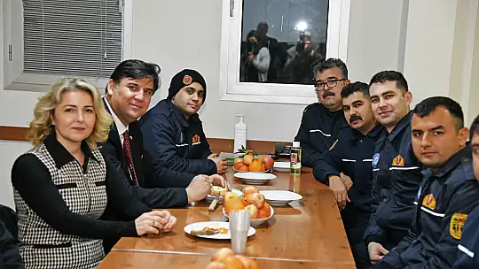 Karaca'dan yılbaşında anlamlı ziyaretler