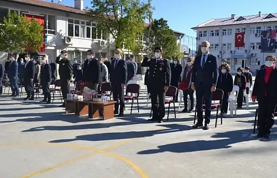 100. yıldönümü için Fethiye'de anma töreni
