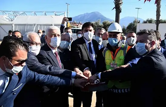 55 milyonluk ilave arıtmaya start verildi