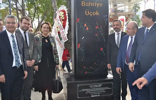 Bahriye Üçok Parkı, Halk Evi Ve Türkan Saylan Anıtı Açıldı