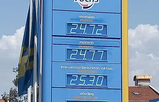 BENZİN VE MOTORİNE YENİ ZAM GELDİ