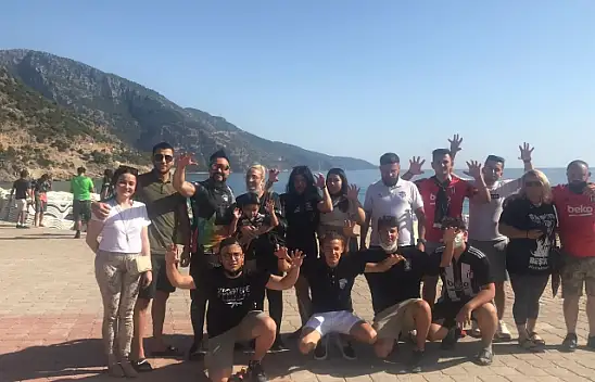 Çifte şampiyonluk kutlamasına Hayko Cepkin'de katıldı