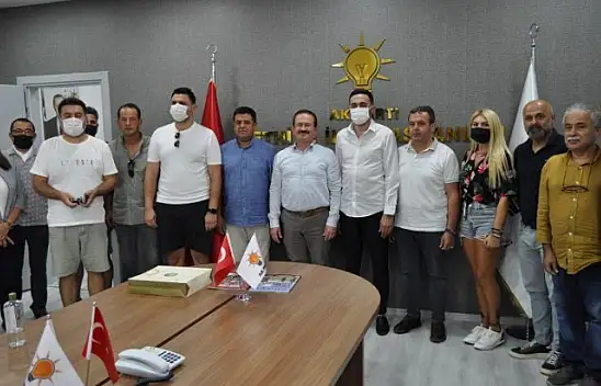 Fethiye Beşiktaşlılar Derneğinden AK Parti'ye ziyaret