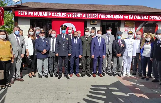 Fethiye'de Gaziler Günü törenle kutlandı