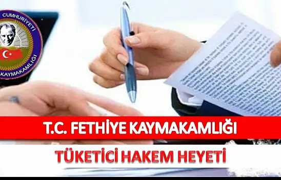 Fethiye Kaymakamlığı Tüketici Hakem Heyeti 2021 Yılı Faaliyet Raporu'nu yayınladı