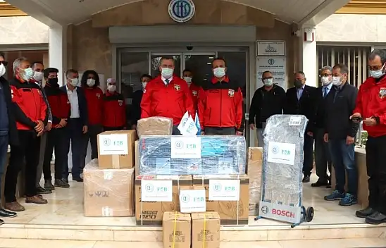 FTSO ve FGB'den, AKUT'a toplam 100 bin TL'lik ekipman desteği