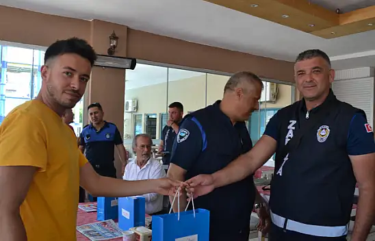 GAZETECİLER BAYRAMLAŞTI