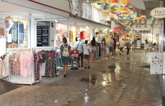 Güneşli havanın ardından yağmur bereketi