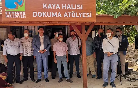 'Kaya Halısı' Dokuma Atölyesi açıldı
