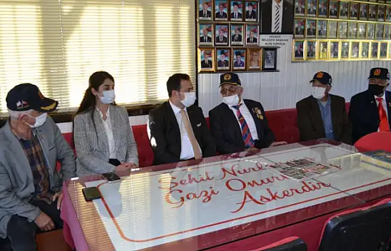 Kaymakam Fırat, 'Gazilerimizde ayaklı vatan aşkı, canlı bir şekilde görünüyor'