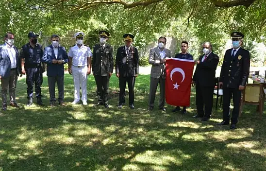 Kaymakam Fırat'tan, 15 Temmuz Gazisi Aybey'e ziyaret